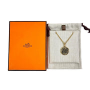 Hermes Medaille Quadrige Necklace Small Model - Jiaxyk